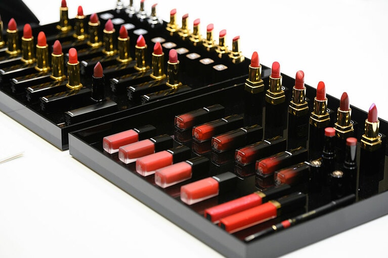 シャネルの赤系リップをすべて見せていただきました。圧巻です！