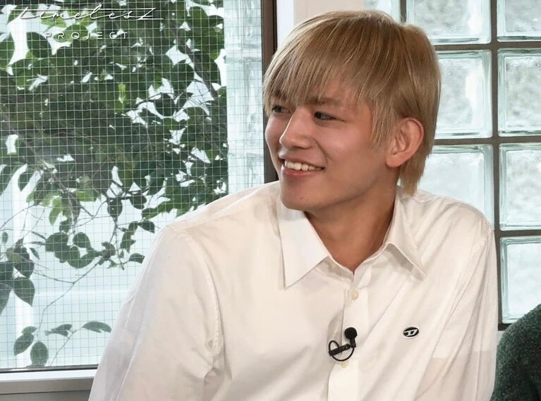 篠塚くん。「timelesz project」公式Instagramより。