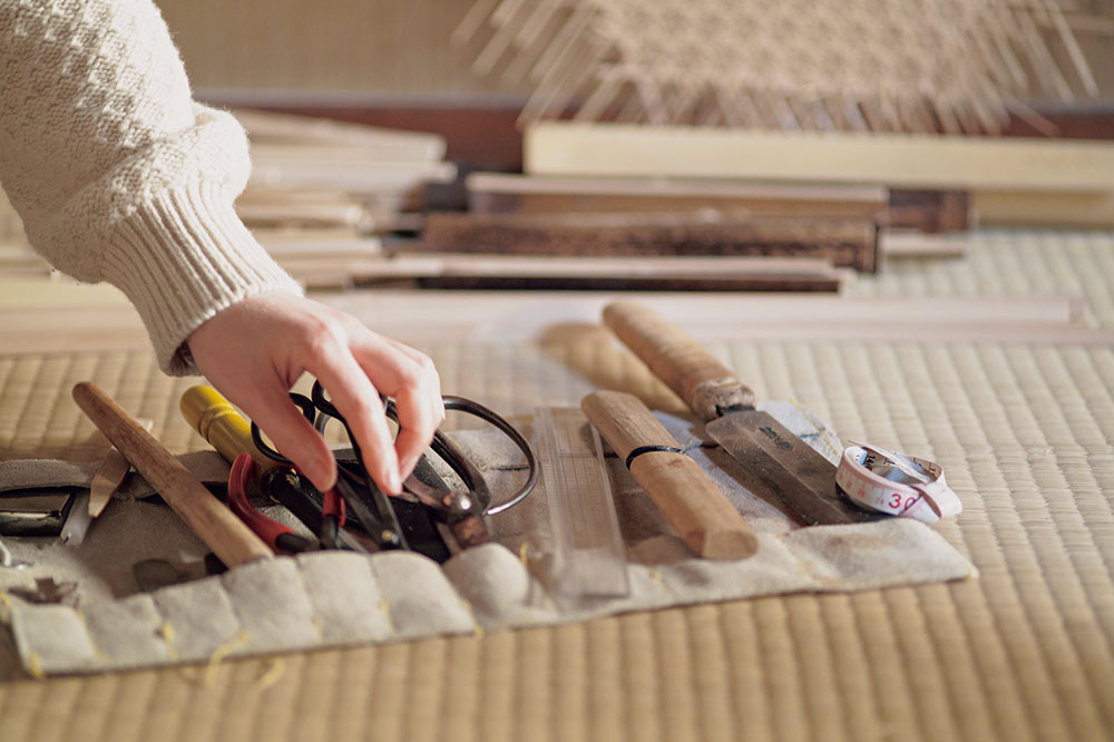 京都・竹籠】小倉智恵美思わず息を呑む美しさ レースのような竹工芸