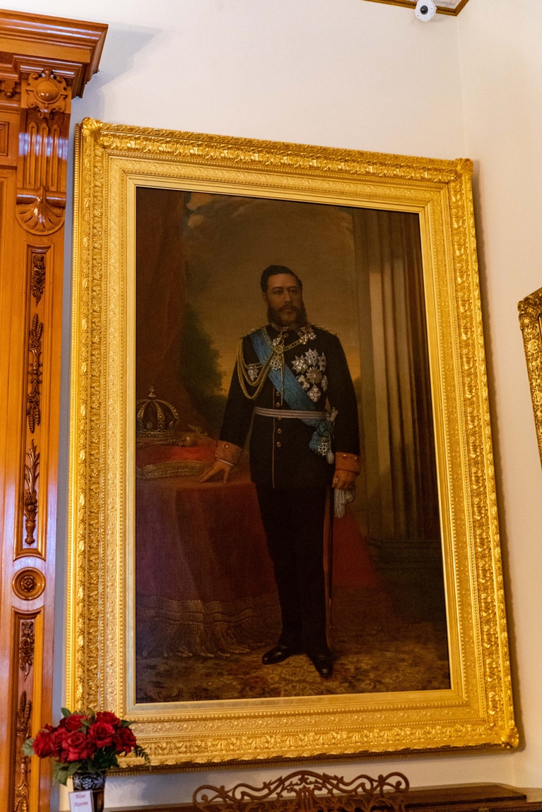 明治時代、世界一周の旅に出たカラカウア王。旅の最初に日本を訪れました。