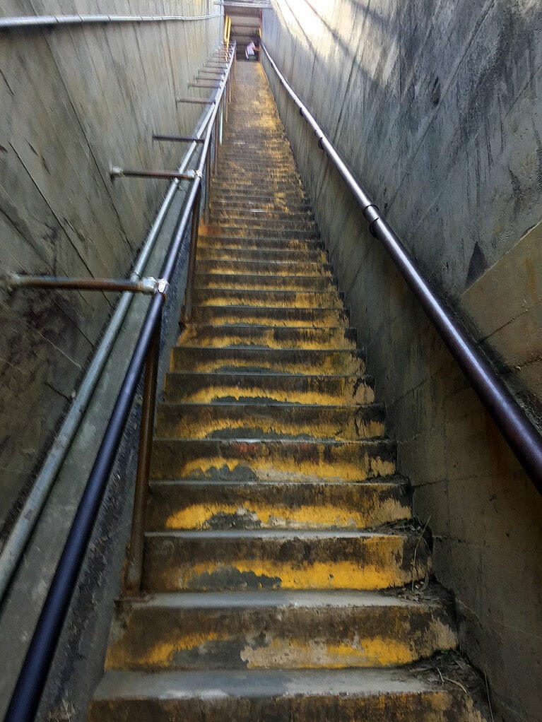 階段は苦手ですが、「あと少しであの景色が見れる♡」とつぶやきながら頑張りたい。