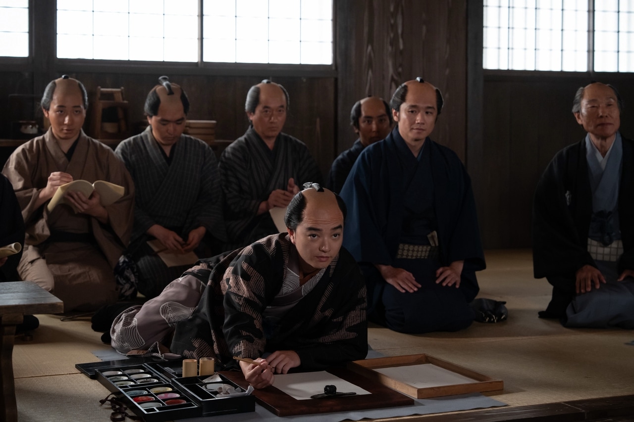 大河ドラマ『べらぼう～蔦重栄華乃夢噺～』第46回「曽我祭の変」の場面カット。（C）NHK