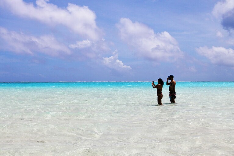 「ここはカリブ海？　いや、日本だ！」と、改めて確認したくなるほど。