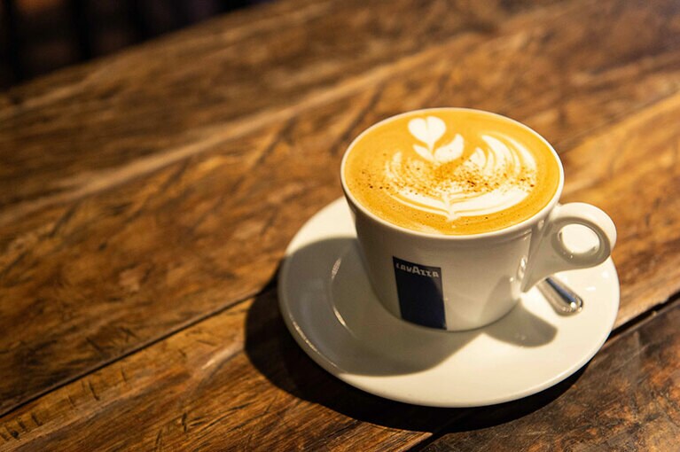 台南手工黑糖拿鐵 160元。