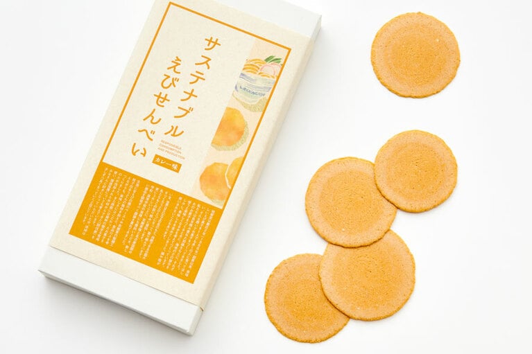 サステナブルえびせんべい 12枚入り 1,404円／桂新堂