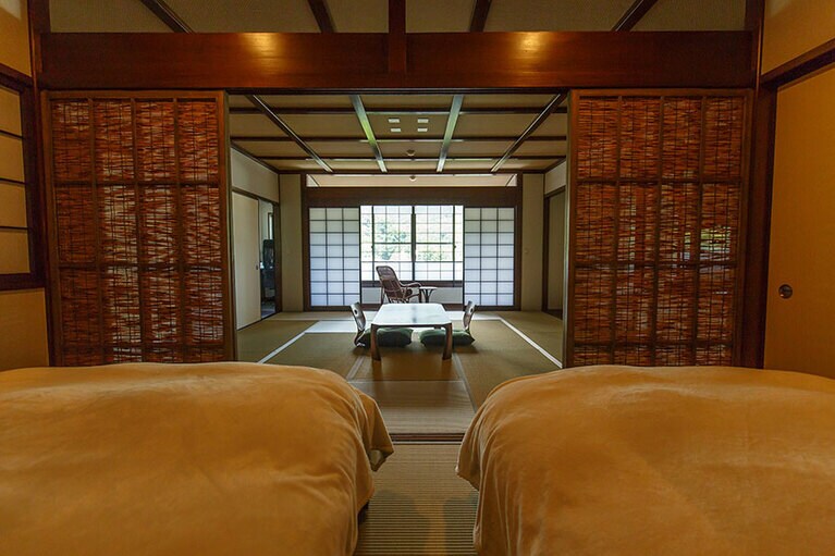 養生館はるのひかり［神奈川／箱根湯本温泉］Bタイプ和洋室。