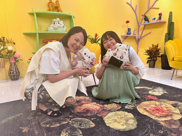 蛙亭のイワクラと吉住。二人の自然なトークが番組の魅力。