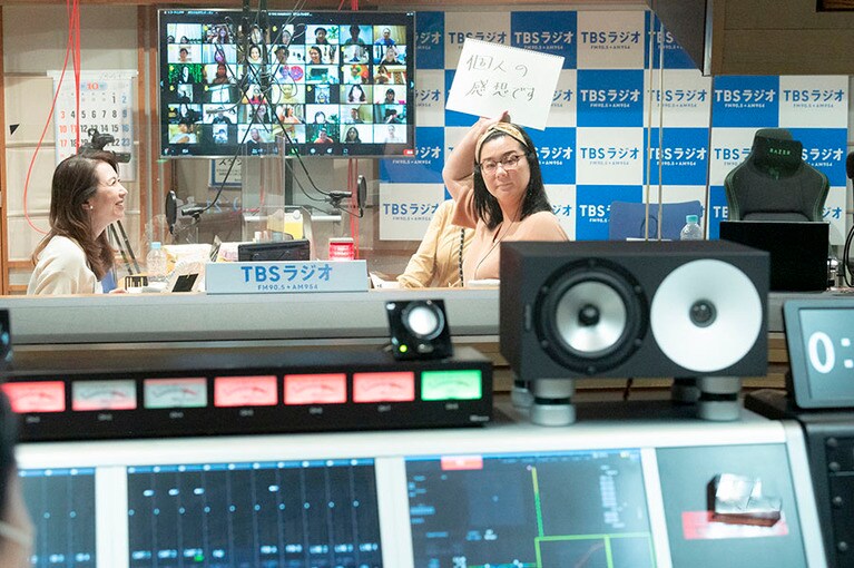 「個人の感想です」はおもに堀井さんの美容話に対して提示。