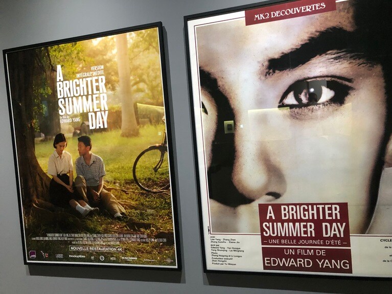 エドワード・ヤン展での写真。