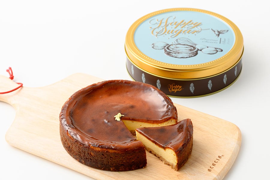 Precious チーズケーキ3,500円 (直径15cm)。