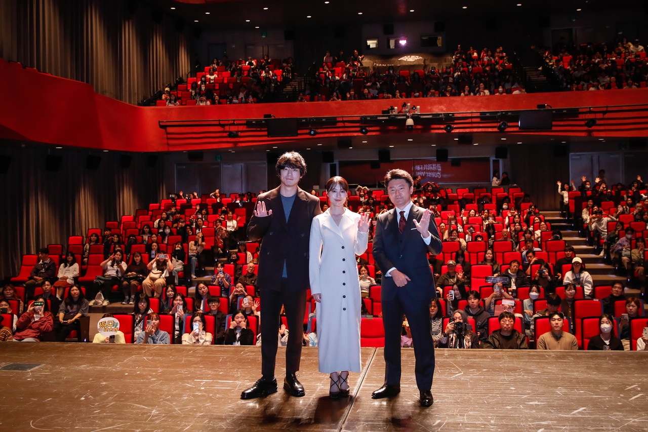 釜山国際映画祭の様子。