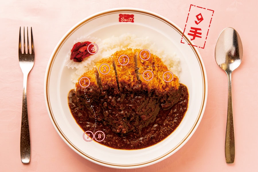 元祖カツカレー 1,430円／銀座スイス