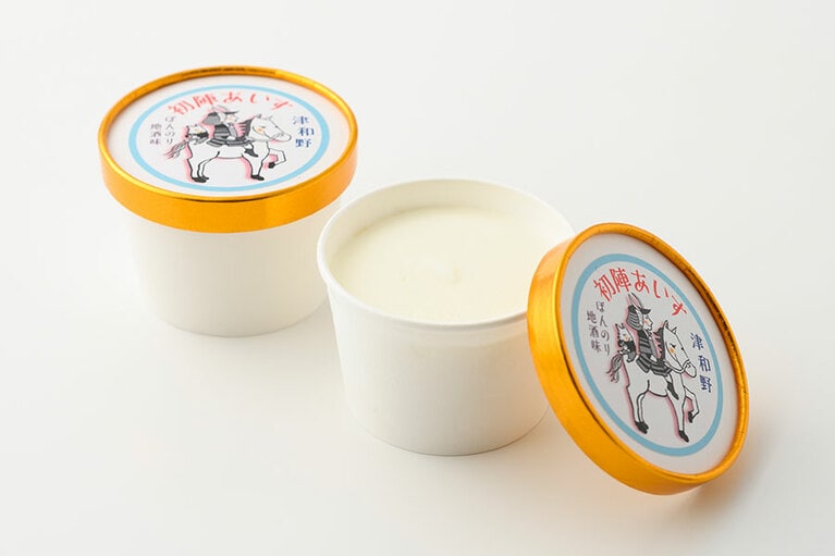 古橋酒造「初陣あいす」各300円（100ml）／島根県