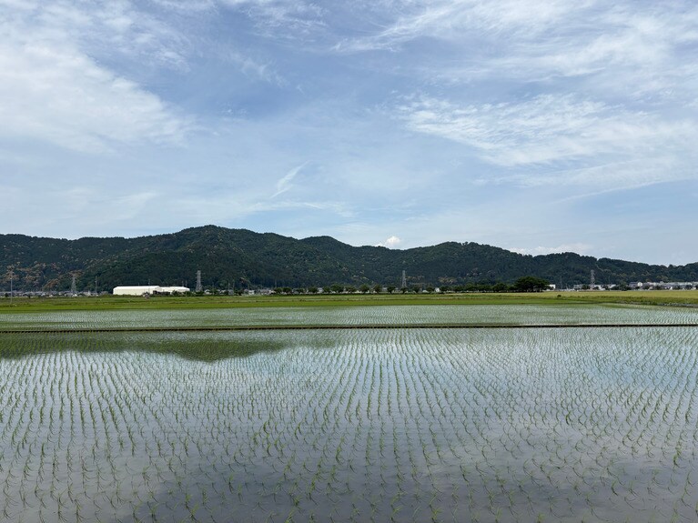 里山の風景に癒やされるのも「SEA TO SUMMIT®」の醍醐味だ。