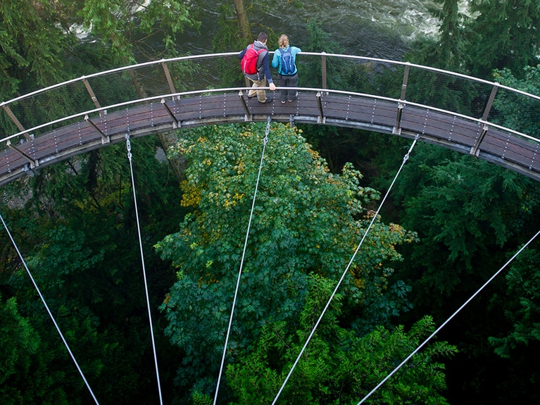 全長約213メートル、高さは30階建ての高層ビル並み。©Destination Canada