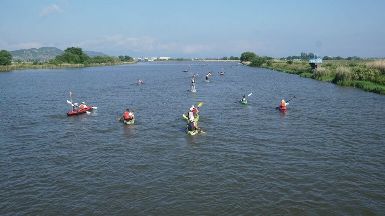 自然を愛する参加者たちの姿は、とても頼もしい。（提供写真）