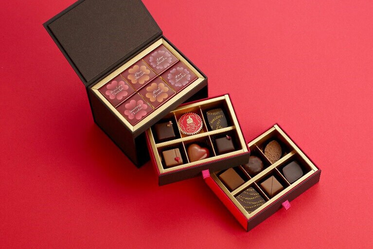 バレンタイン-ミニギフトボックス。