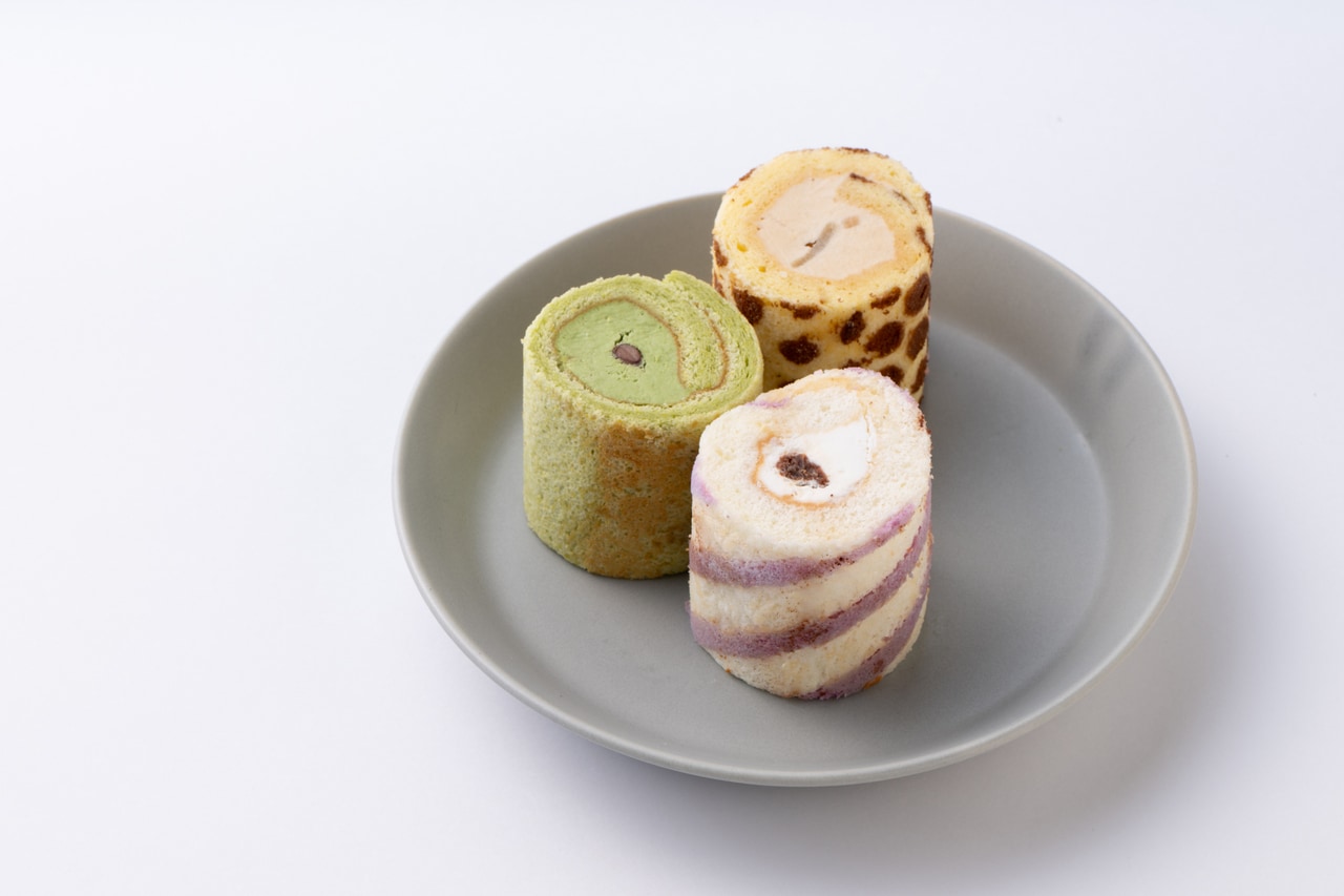 左から抹茶、キャラメルポワール、ラムレーズン。