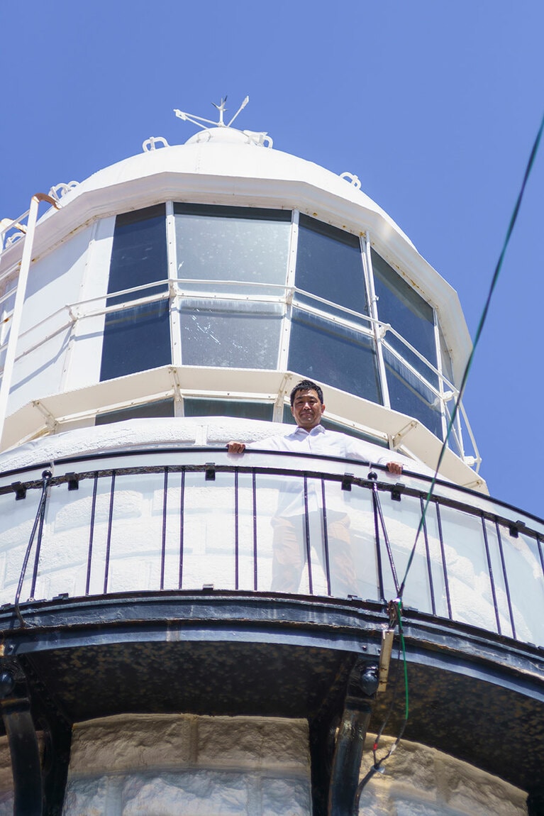 島根県の美保関灯台。