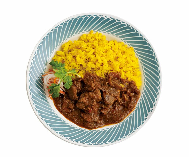 ポークビンダルカレー＆レモンライスセット〈ポークビンダルカレー160g、レモンライス170g〉1,134円／アイコニックステージ