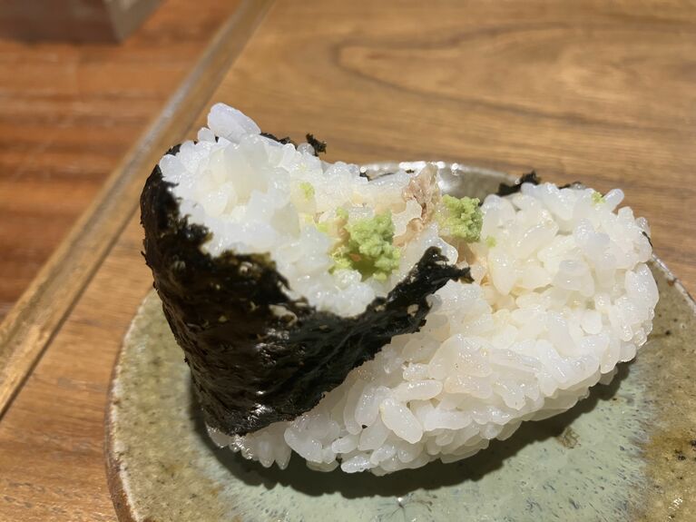 手作りおにぎりも大人気