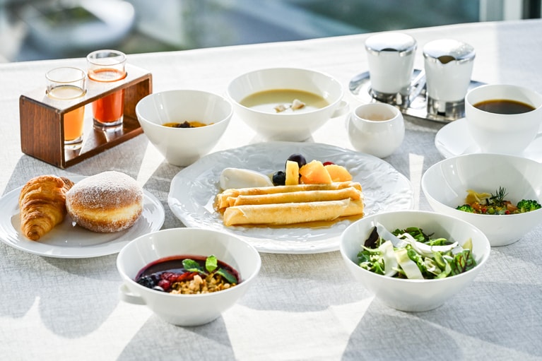 インルーム「ハワイアンブレックファースト」。