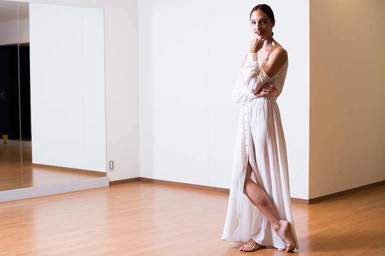 自然体が魅力。どんなときにも最高の気分を保つ秘訣を知っている。