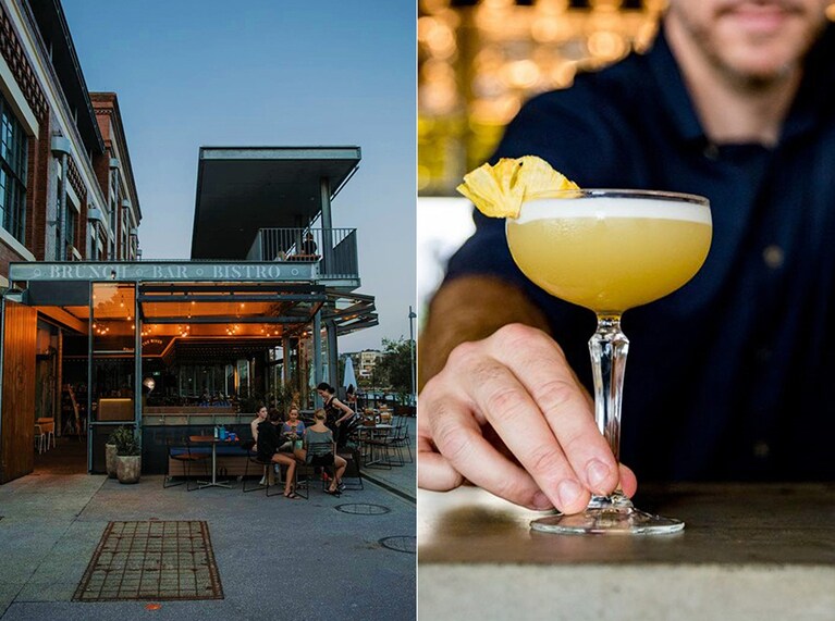 約4時間のカクテルクルーズでは、3軒のバーを訪問し、シグネチャーカクテルを堪能できます。