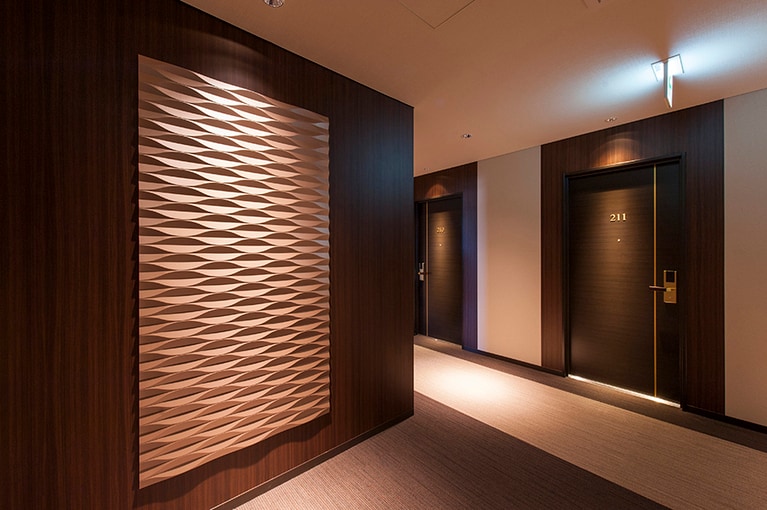 国済寺天然温泉 ハナホテル 深谷＆スパ［埼玉／深谷］エレベーターホール。