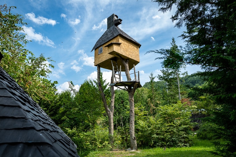 「高過庵」は子どもの頃に思い描いた秘密基地のよう。