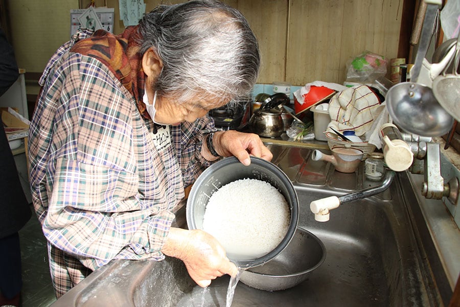 ご飯は1日1合をぺろり