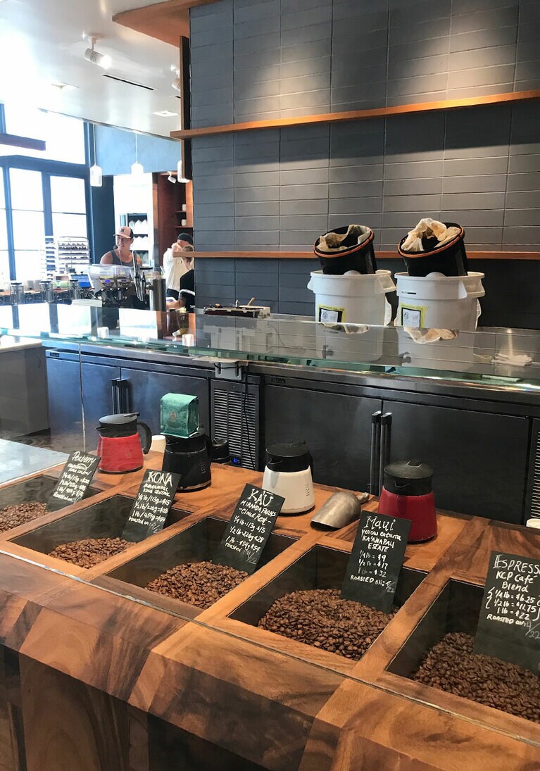 選び抜かれたコーヒー豆を使用。