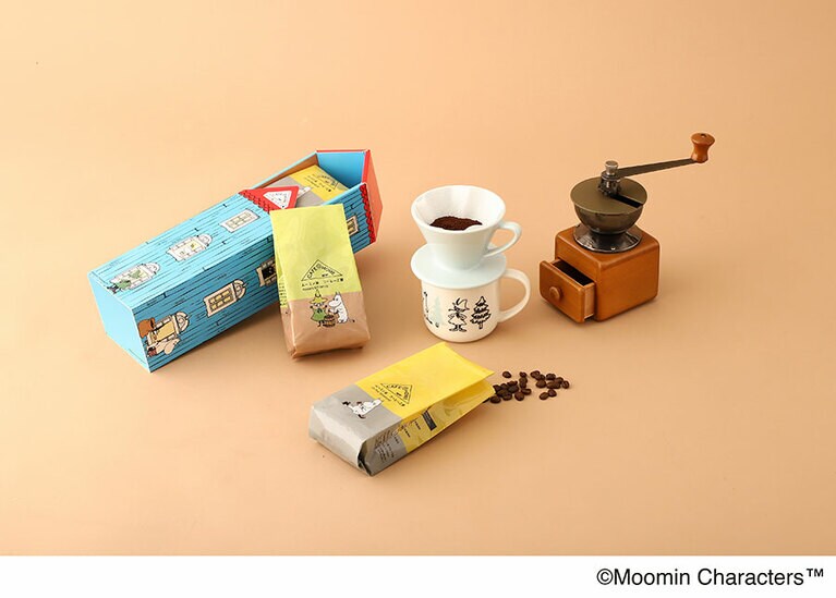 ムーミンの世界からイメージしたコーヒー「ムーミン谷 コーヒー工房」。