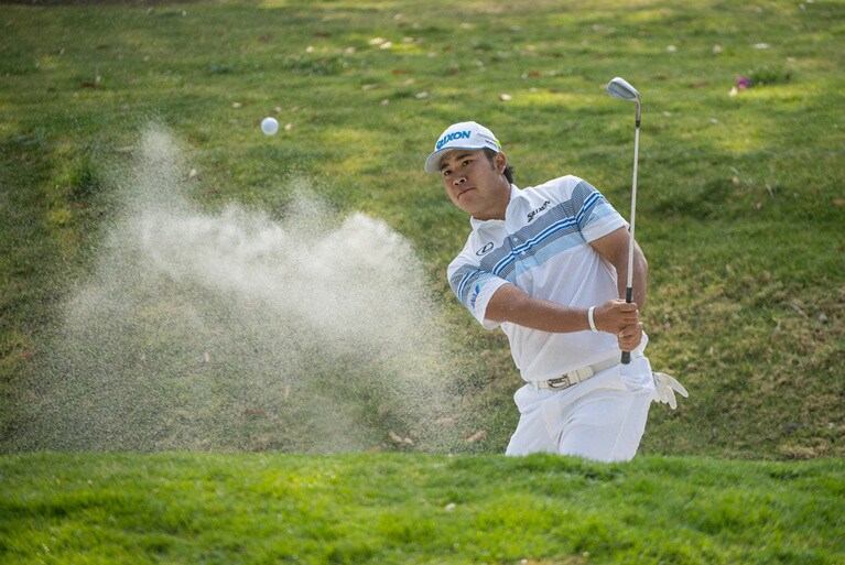 2021年にアジア人初のマスターズ優勝を果たした松山英樹。©Rolex/Chris Turvey