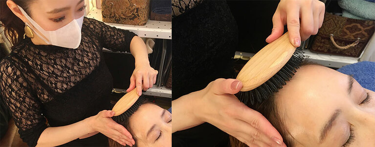 エステは、ケアリストの美咲さんが担当してくれました。