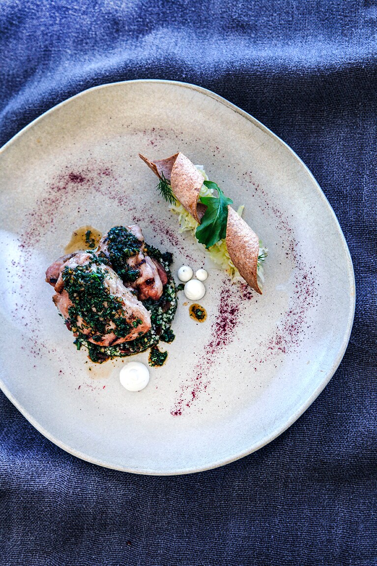 ブッシュフードも取り入れたコンテンポラリー・オーストラリア料理もゲストから高評価。