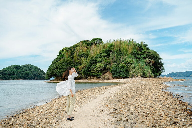 真宮島エンジェルロード。