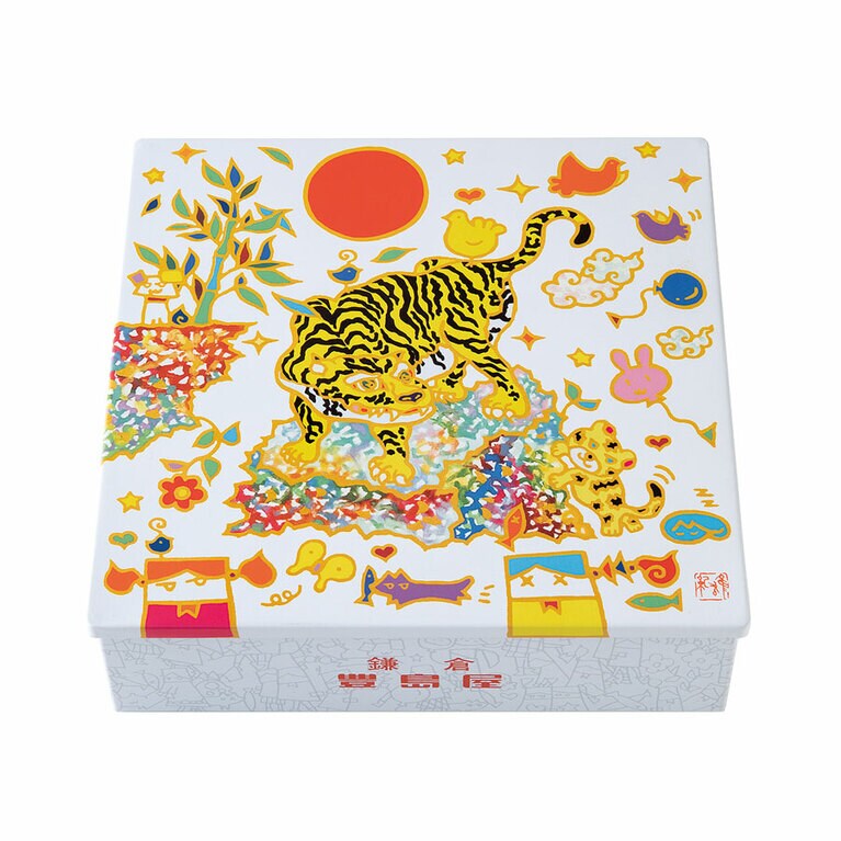 お正月の限定干支缶。