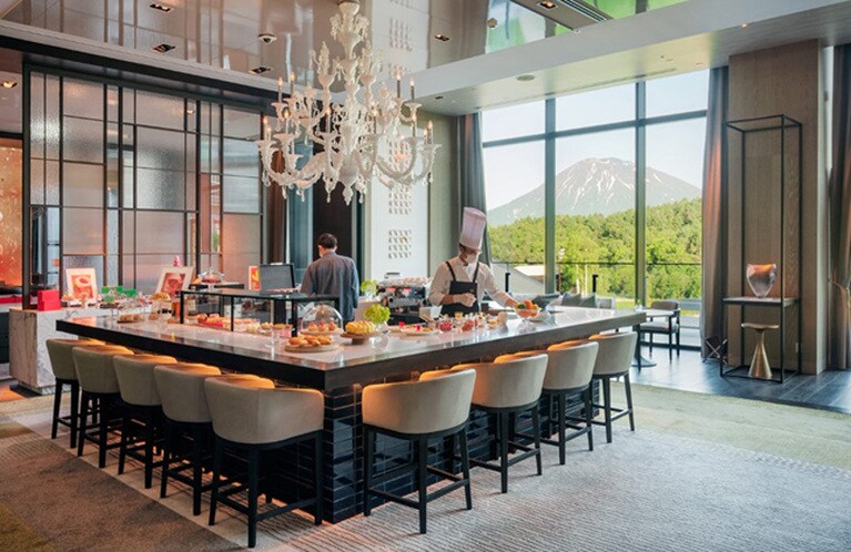 エレガントな空間で特別なひとときを過ごせる「ザ・ラウンジ」。