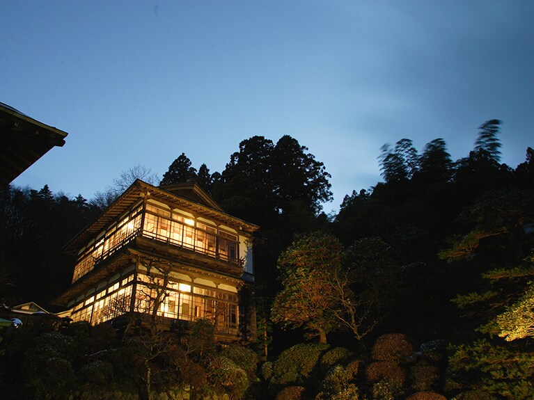 湯元 不忘閣［宮城／青根温泉］青根御殿外観。