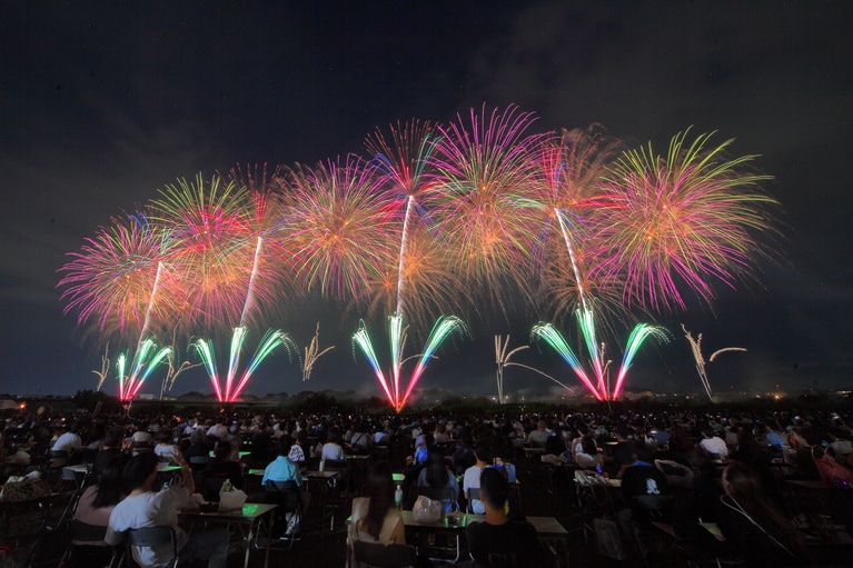 【群馬県前橋市】前橋花火大会。