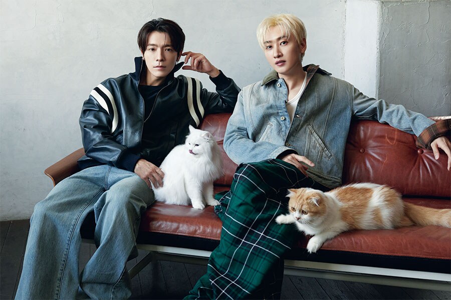 SUPER JUNIOR-D&Eドンヘとウニョクが猫と一緒に暮らしたら「ウニョクは