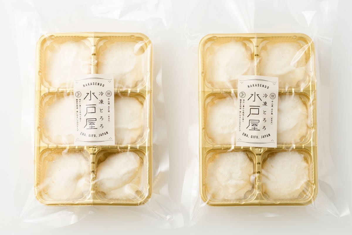 自然薯 とろろ 各180g 1,950円／中山道 水戸屋