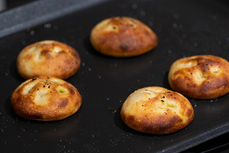 オーブンが開くと同時にいい香り！