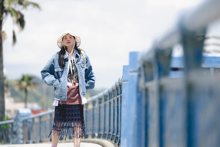 エーグル「ミリカ」でゆく 山本奈衣瑠の鴨川散歩。