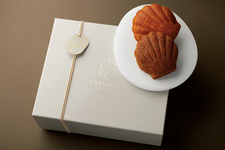 マドレーヌ（メープル、ガーデン） 各410円／Paysage