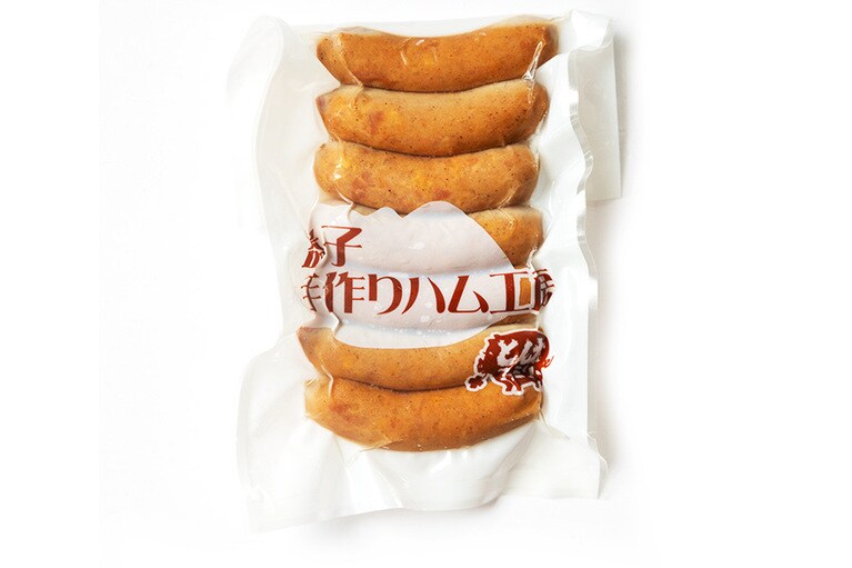 あらびきウインナー〈7本〉430円(税込)／とん太ファミリー