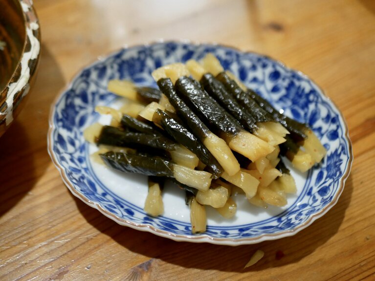 福島・いわき「長久保のしそ巻き」。