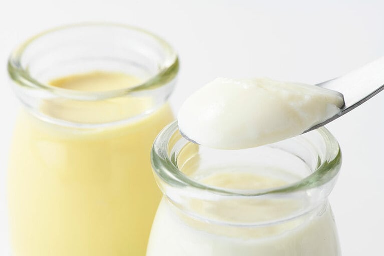 【千葉】左から：FUSABUSAの「たまちちぷりん」「たまちち白ぷりん」。