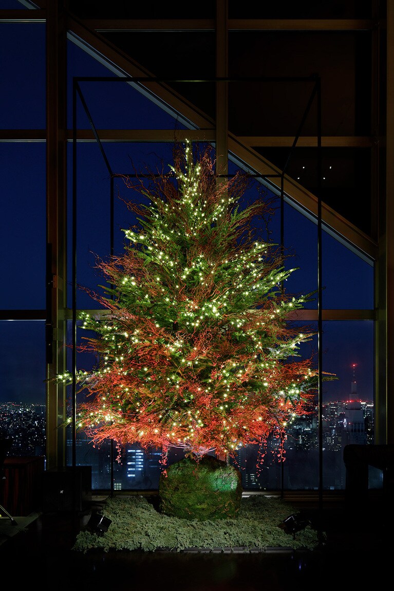 「パークハイアット東京」の過去のクリスマスツリー。